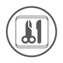 representative icon for medical devices reprocessing unit