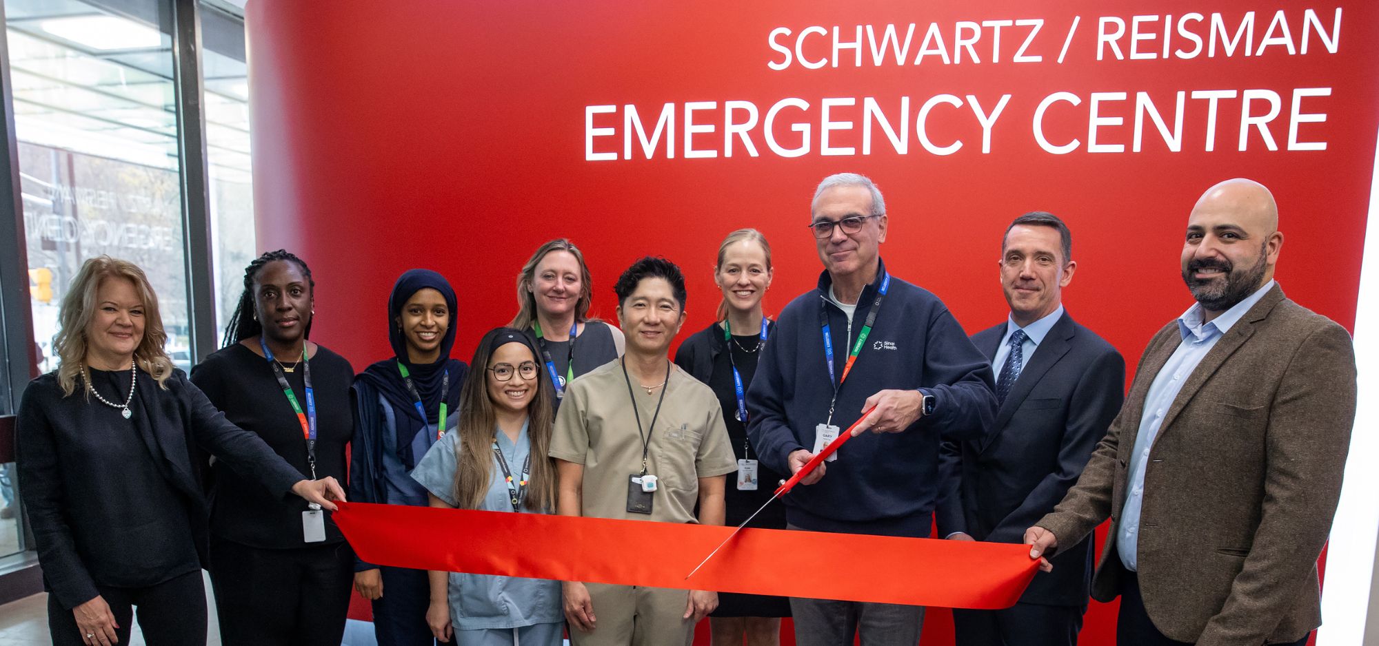 Opening of Schwartz/Reisman Emergency Centre